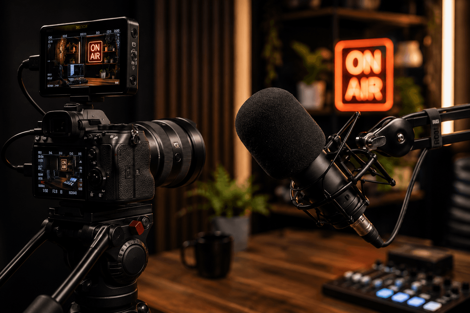 TikTok / Live Studio close up