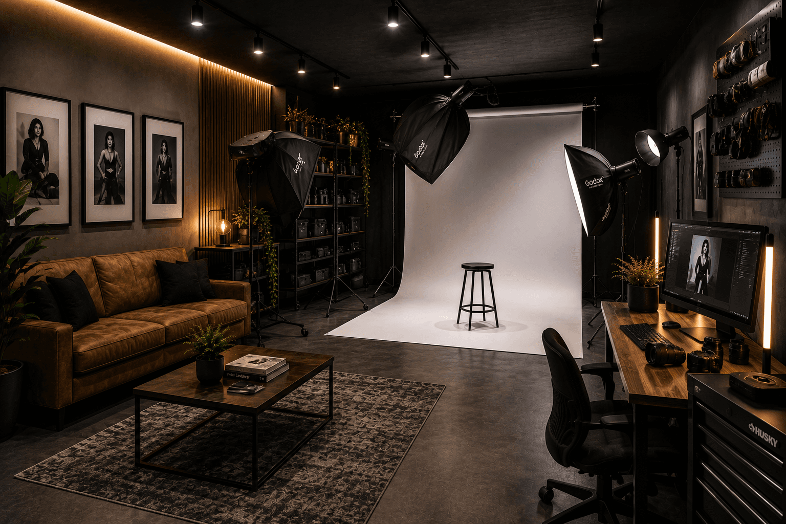 Photo & Video Studio interior