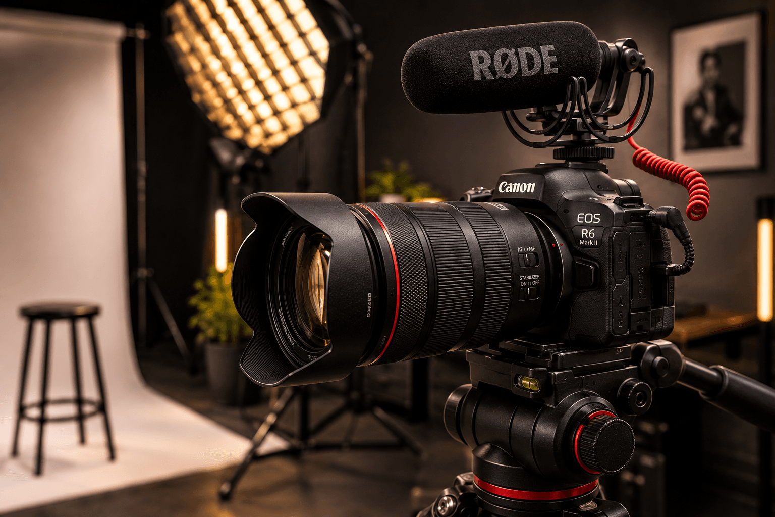 Photo & Video Studio close up