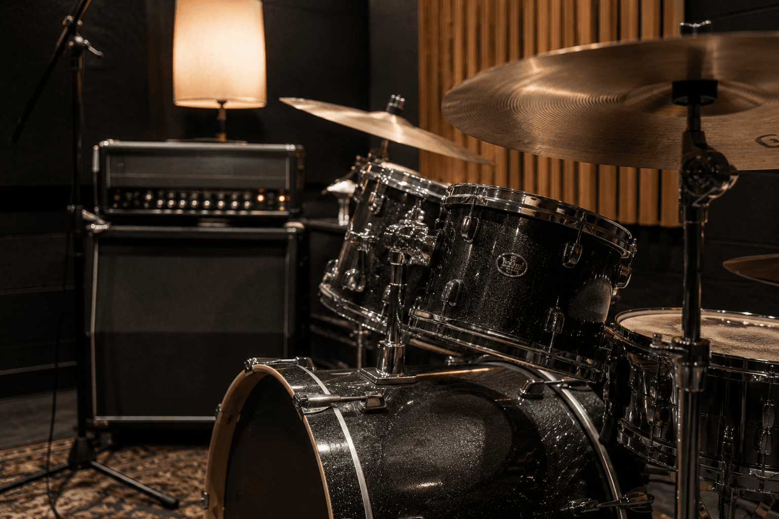 Band Rehearsal Room close up