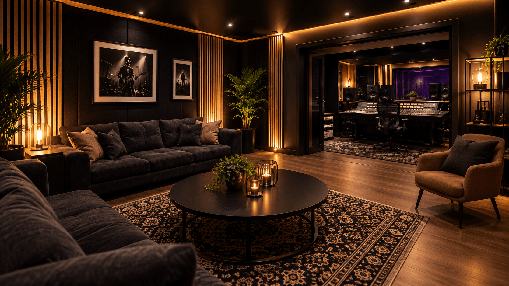Recording Studio interior
